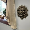 thumbnail image 4 of Zeckos Cast Iron Green Man Wall Décor - Bronze Finish - 9.75 inches Tall - Easy to Hang - Bronze - Size 9.75 inches, 4 of 9