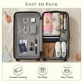 thumbnail image 4 of Occosa 6-Piece Turkish Cotton Beach Towel Pack & 1 Boho Tote Bag, Hammam Towels, No Shrink, Quick Dry, Lightweight, Sand Free (40"x 72" (Coral), 4 of 7