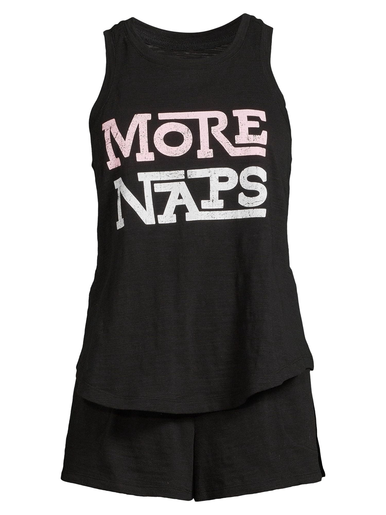 Secret Treasures Women's and Women's Plus Tank Top and Shorts, 2-Piece Sleep Set