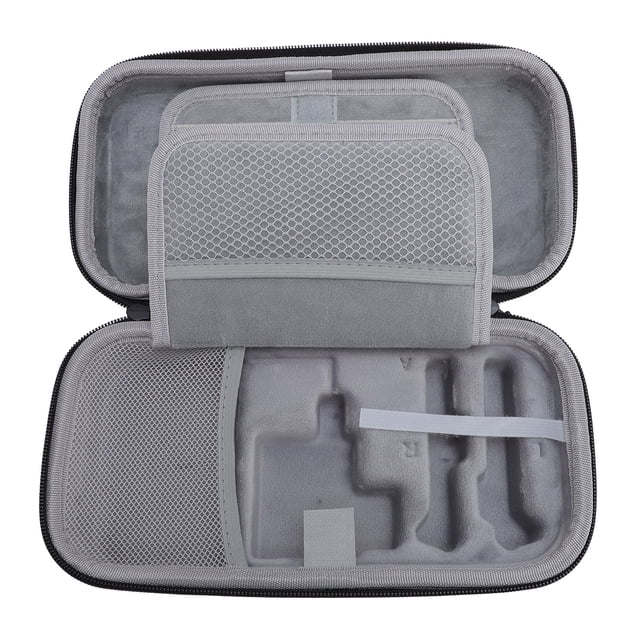 Étui de Transport pour Switch, Coque Rigide de Protection avec 20 Cartouches de Jeu pour Console Adaptateur Secteur