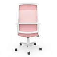 thumbnail image 6 of Furniture of America Tilah Metal and Mesh Adjustable Office Chair in Pink, 6 of 8