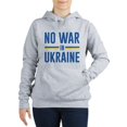 thumbnail image 1 of CafePress - No War In Ukraine - Women's Hooded Sweatshirt, 1 of 1