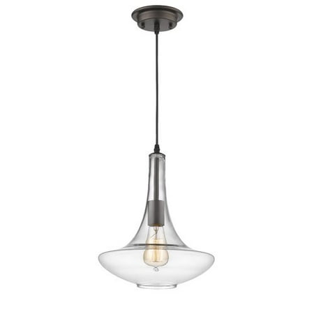 - Wrought Studio Dominguez Transitional 1-Light Teardrop Pendant