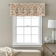 thumbnail image 3 of Farmhouse Animals Valance Curtain for Windows Retro Cow Cock Sheep Pig Linen Texture Rod Pocket Curtain Valances Short Window Treatments Panels for Kitchen Bathroom Laundry Room Basement 42 x 12 Inch, 3 of 9