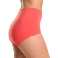 thumbnail image 2 of Angelina 6-Pack Cotton Blend High-Waisted Briefs with Floral Embroidery, 2 of 3