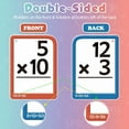 thumbnail image 6 of BESTSKY Multiplication Flash Cards Table Math Games,Math Flash Cards & Pop-Fidget Chart,Fidget Learning Toys,Math Fidget Toy,Times Table Flash Cards Set for Aged 8+,1st,2nd,4th,5th,6th Grade, 6 of 7