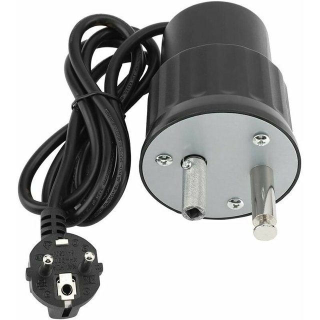 El Motor Gira El Motor Eléctrico Del Asador De La Barbacoa Que Acampa El Kit De Asador De Barbacoa De Aluminio Carga Nominal 0-24 Kg,dolaso