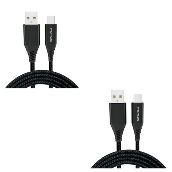 6ft and 10ft USB Cable Charger Power Cord Type-C Wires N1Q for Samsung Galaxy S10e S10 Plus S8 active 5G Note 9 8 A9 A50 - Sonim XP3 - Sony Xperia XZs XZ3 XZ1 XA1 L1 - Xiaomi Mi Mix 2 9