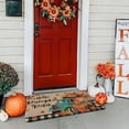 thumbnail image 6 of Fall Door Mat Outdoor for Front Door, Fall Decorations for Home Welcome Doormat Non-Slip Washable Thanksgiving Pumpkin Hello Fall Doormat Entrance Rug for Indoor Outdoor (Hello Pumpkin, 17"x30"), 6 of 6