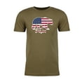 thumbnail image 2 of Bearica American Flag Men's 4th of July Shirts, Patriotic Shirts for Men - Olive Drab MH200PATRIOT S2 XL, 2 of 3