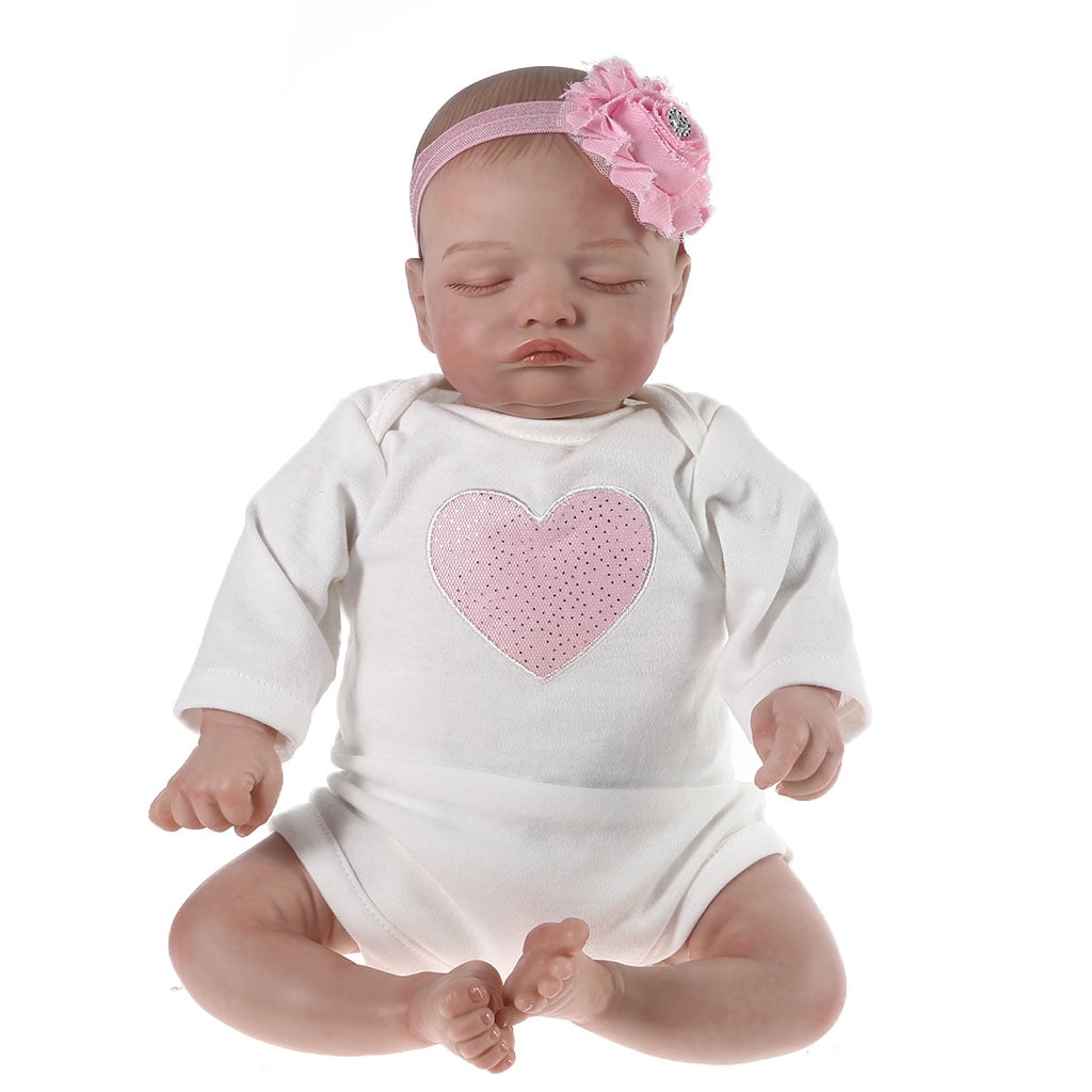 BOOMTB Realistic Baby Toddler Reborns for Doll 19 inch Sleeping ...