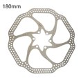 thumbnail image 2 of HEVIRGO 1 Set Steel Bike Floating Brake Hollow Lightweight Strong Heat Dissipation Floating Brake Rotor for Mountain Bicycle,180mm, 2 of 10