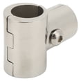 thumbnail image 1 of Pasamanos de Barco de Acero Inoxidable, Montaje de pasamanos de Barco de Alta Resistencia, Conector Dividido en T de 90 Grados para Tubo de 25mm/1in, 1 of 5