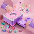 thumbnail image 6 of ToysYGift Princess Toys for Girls Ages 4 5 6 7 8+ Year Old Hundreds Of Book Boys Girls Surprise Treasure Chest Toy Sticker Machine Hundreds Of Book Card Gift Box Birthday Christmas Gifts, 6 of 7