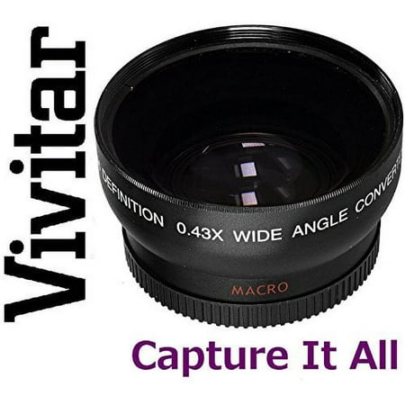 Hi Def Wide Angle Lens With Macro For Panasonic HC-X1000 HC-W850 HC-V750