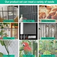 thumbnail image 4 of Reusable Plastic Chicken Wire Fence Mesh Lightweight Durable Hexagonal Mesh DIY Project for Home Garden Courtyard(Black), 4 of 8