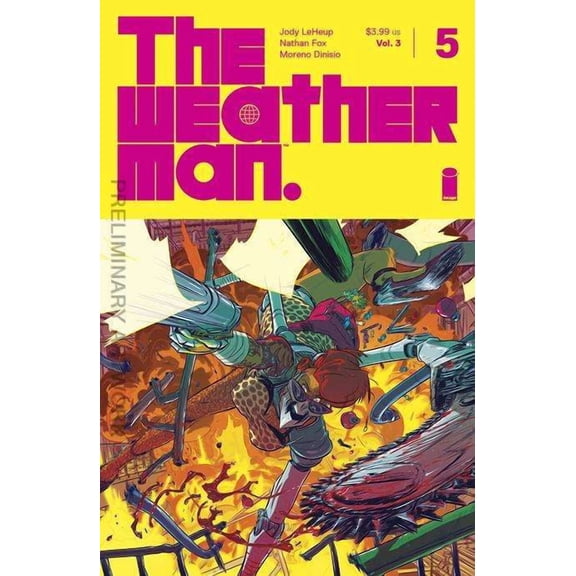 Weatherman, The (Vol. 3) #5 VF ; Image Comic Book