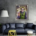 thumbnail image 4 of DIY 5D Joker Diamond Art Painting Kits for Adults,Anime Cartoon Round Full Drill Crystal Rhinestone Embroidery Cross Stitch Arts Craft Canvas for Home Wall Decor，12"x 16", 4 of 6