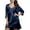 Navy1, variant on Pajamas Nightgown Set for Women Satin Cardigan with Lace Cami Sleepwear Dress 2 Piece Dressy Suits (X-Large, Navy)