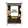 thumbnail image 3 of Graduation Garden Flag Custom Class Of 2025 Graduation Senior Yard Sign With Name And School Name Customized Outdoor Graduate Flags Banner Party Decorations, 3 of 8