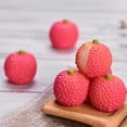 thumbnail image 3 of Simulation Fruit Mini Watermelon Strawberry Mango Landscape Ornaments Desk Decor, 3 of 8