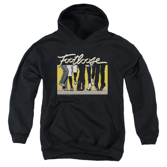 Footloose Dance Party Youth Pullover Hoodie Sweatshirt Black