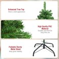 thumbnail image 3 of Patiojoy 5FT Pre-lit Artificial Christmas Tree, Multi-Colored Fiber Optic Spruce Tree Artificial Xmas Tree, 3 of 10