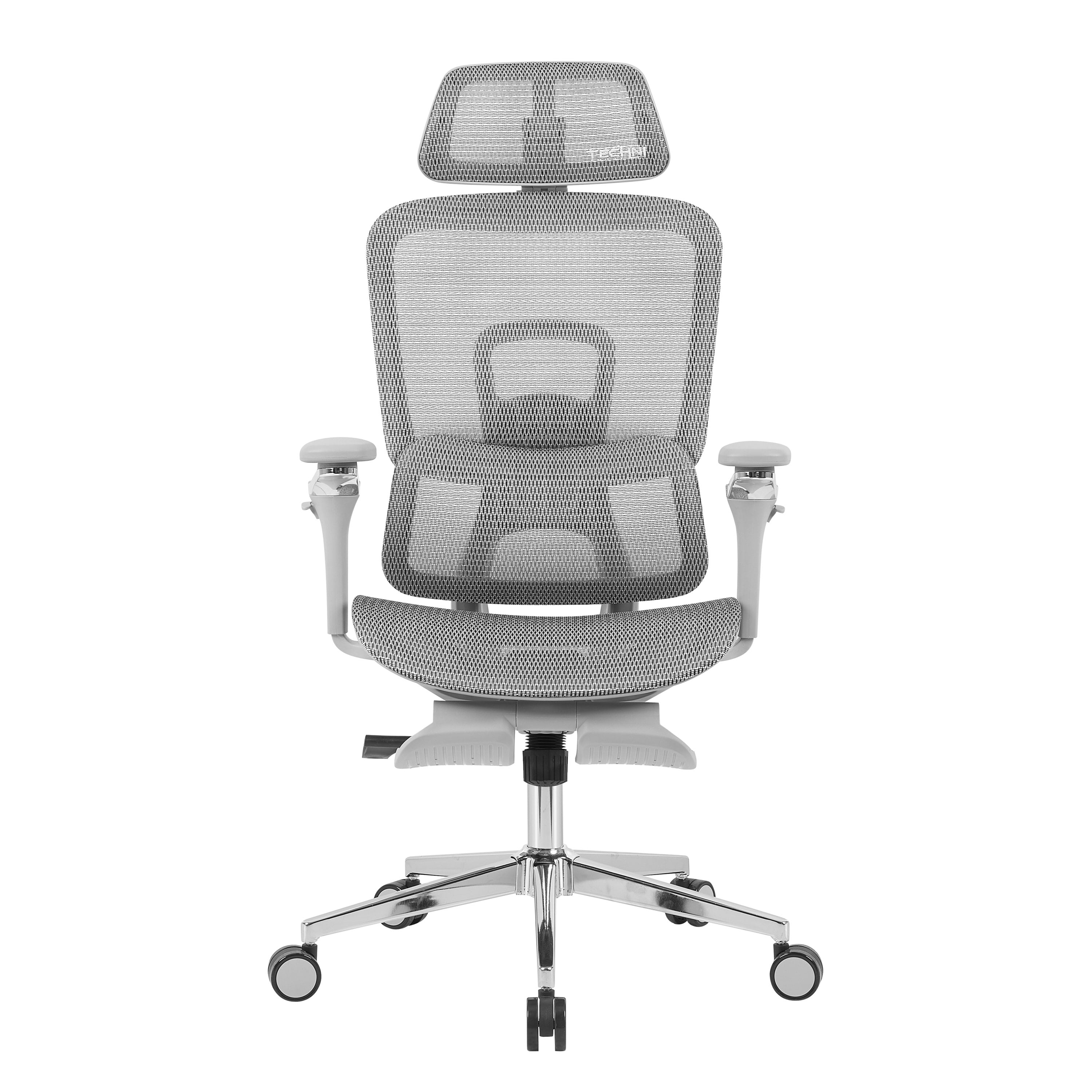 Techni Sport Ergonomic Mesh Office Chair with 5D Armrests & Retractable Footrest