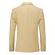 thumbnail image 3 of Mens Slim fit Blazer Business Wedding Solid Color Suit Jacket, 3 of 5
