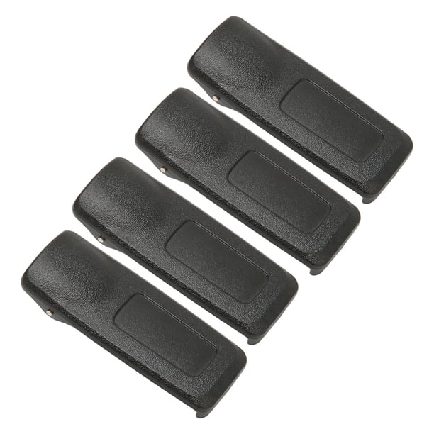 Clip de cinturón de radio para Motorola, 4 piezas Clip de cinturón de radio Walkie Talkie Soporte de cinturón Clip de cinturón de radio de repuesto Artesanía superior