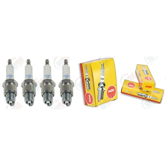 NGK BPR6HS "STANDARD" Plug Spark Plugs 7022 (Set of 4)