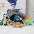 thumbnail image 5 of Peluche de dinosaurio suave, almohada de dinosaurio para abrazar, peluche de dinosaurio suave, juguetes de peluche de dinosaurio, 5 of 5