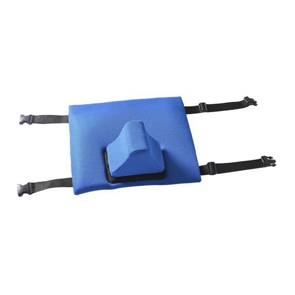 Wheelchairs Seat Cushion Mat with Straps Positioning Tool Disability Care Supplies - Blue