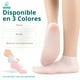 thumbnail image 5 of Calcetines Hidratantes con Gel Spa | Pies Suaves y Reparados en Casa | Antideslizantes, Reutilizables, SEBS | Unisex | Transparente | Talla Única Confort, 5 of 9