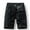 Black, variant on LYMAYTER Cargo Shorts for Men Lightweight Summer Hiking Shorts Breathable Elastic Waist Work Shorts 28-38