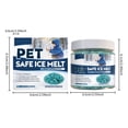 thumbnail image 3 of Kumdkd Pet Safe Ice Melter, Environmentally Friendly Snow & Ice Melt, Non-Corrosive Ice Melt for Driveways & Walkways, Safe for Concrete & Vegetation, 3 of 9
