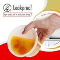 thumbnail image 3 of Deli Containers QUIDDITY WARE, 500 ml, con tapas, paquete de 50, 3 of 6