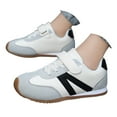 thumbnail image 3 of Xudanell Boys Sneakers Versatile Running Sports Shoes Durable Slip on Sneakers Low Heel Kids Shoes Indoor Outdoor, 3 of 9