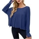 thumbnail image 5 of Karight Open Back Tops for Women Long Sleeve Athletic Shirts Backless Gym Yoga Workout T-Shirt Trendy Blouses with Thumb Hole, 5 of 9