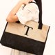 thumbnail image 4 of Bolsa de compras ecológico de yute con costura de de lino impermeable (T) Likrtyny Para Estrenar, 4 of 9