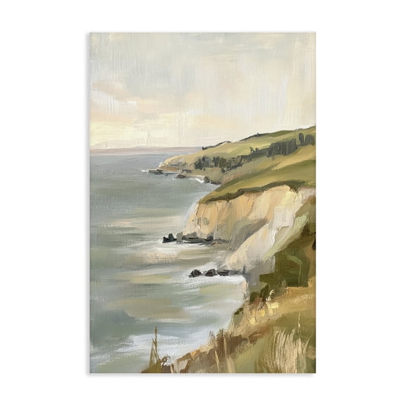 Stupell Industries Cliffs Off The Sea Canvas Wall Art, design by Petal Prints Design