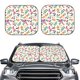thumbnail image 2 of Fotbe Cute Flower Juego de 2 Piezas de Parasoles para Parabrisas | Bloqueador Solar para Auto | Accesorios Plegables para Protección Solar Interior-Medium, 2 of 6