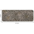 thumbnail image 7 of Black and Tan Leopard Print Kitchen Rug Mat,Kitchen Runner Rugs Non Skid Washable,Decorative Kitchen Floor Mats for Kitchen,Sink,Laundry,17"x47.2", 7 of 7