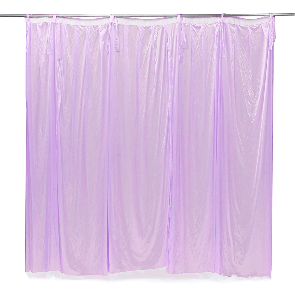 12 ft H Long Solid White Velvet Curtain Panel Movie Studio Backdrop Prop Drape 
