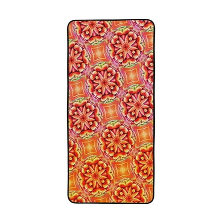 LNWH Bath Towel, Pattern Colorful Texture Design Pattern Absorbent Coral Fleece Bath Towel for Bathroom, Gym, Beach-27x55in