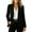 01-Black, variant on Womens Office Blazer Notched Lapel Long Sleeve Single Button Casual Fitted Suit Jacket for Business Meeting Formal Beige M