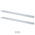 thumbnail image 1 of Uxcell 2-Pack Tiradores de Borde para Cajones de Gabinete, Tiradores de Aluminio de 11.81" [Gris Cepillado], 1 of 1