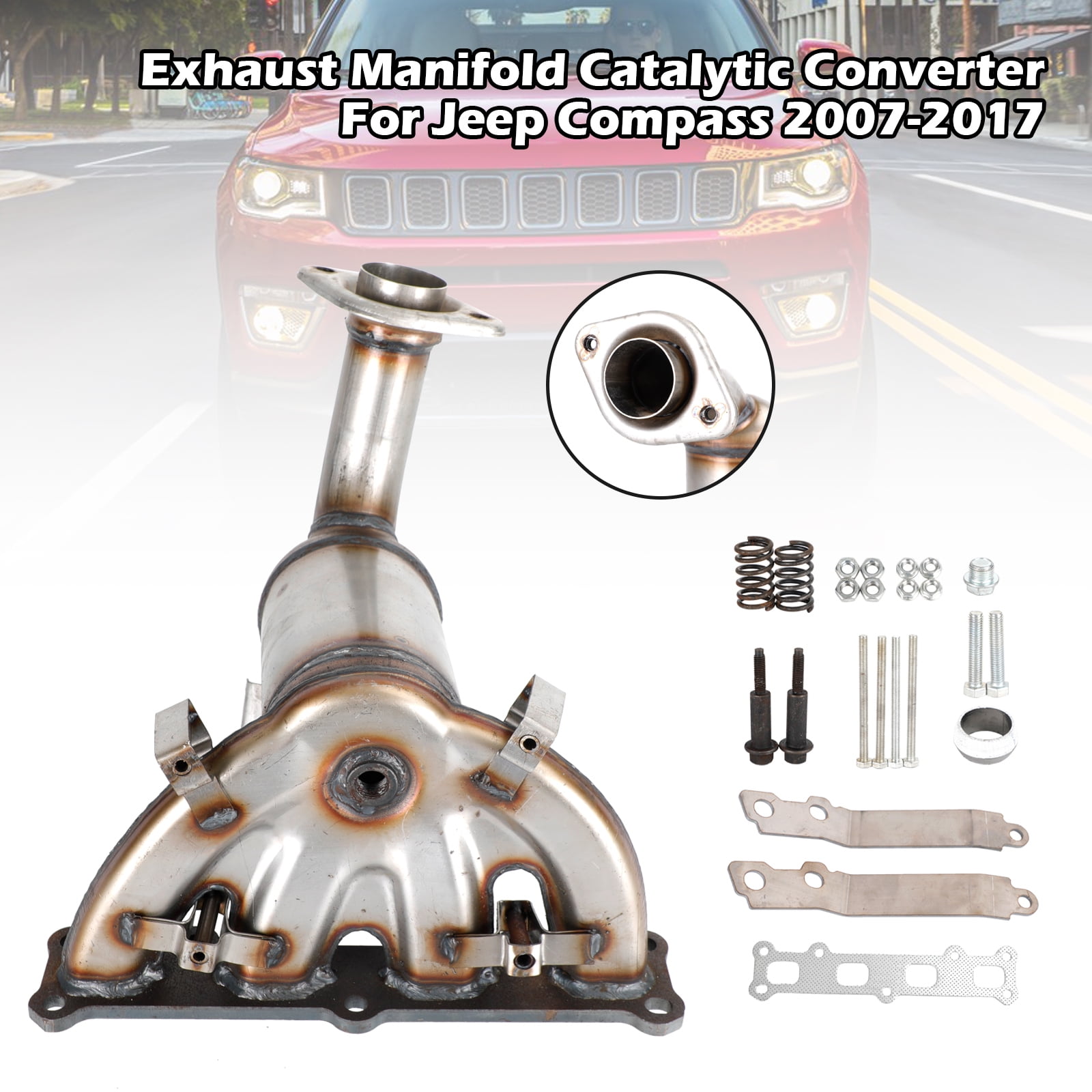 Exhaust Manifold Catalytic Converter For Jeep Compass/Patriot 2.4L 2007