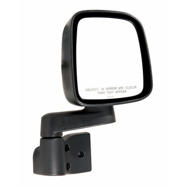 GO-PARTS Replacement for 2003 - 2006 Jeep Wrangler Side View Mirror Assembly  / Cover / Glass - Right (Passenger) Side 55395060AD CH1321259 Replacement  For Jeep Wrangler 