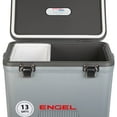 thumbnail image 4 of ENGEL 13 Quart Compact Durable Ultimate Leak Proof Outdoor Box Cooler, Silver, 4 of 6